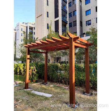 grape trellis freestanding Aluminum pergola for Patio